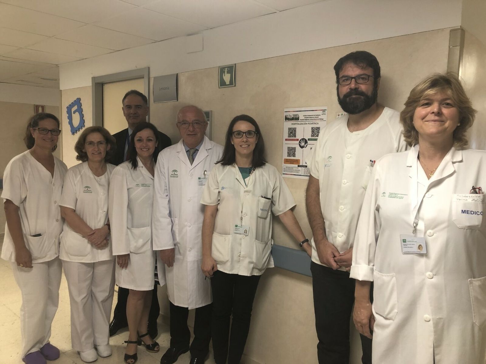 Responsables médicos y de enfermería del Hospital Regional, del Materno y de Pediatría