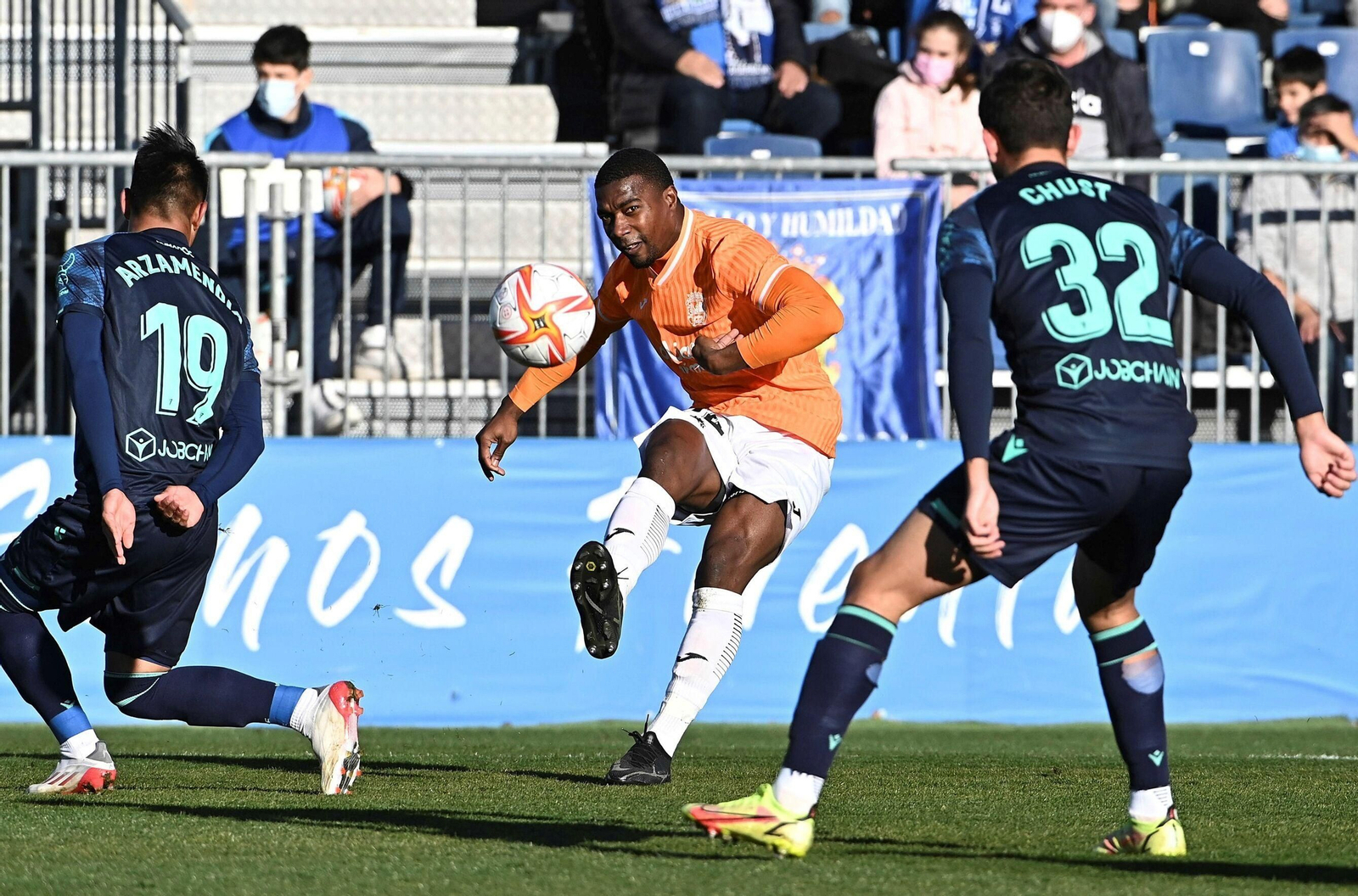 Las imágenes del Fuenlabrada-Cádiz de Copa del Rey