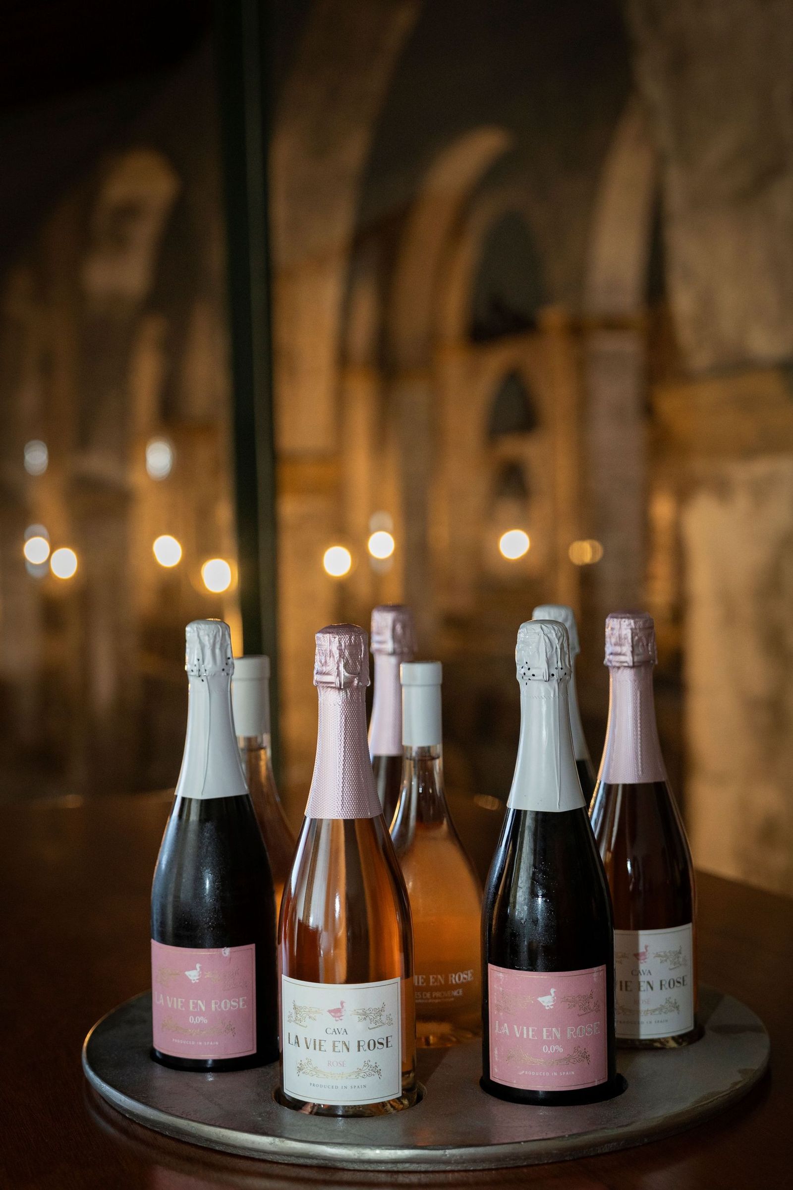 Gama de vinos rosados de La Vie en Rose que distribuirá Luis Caballero.