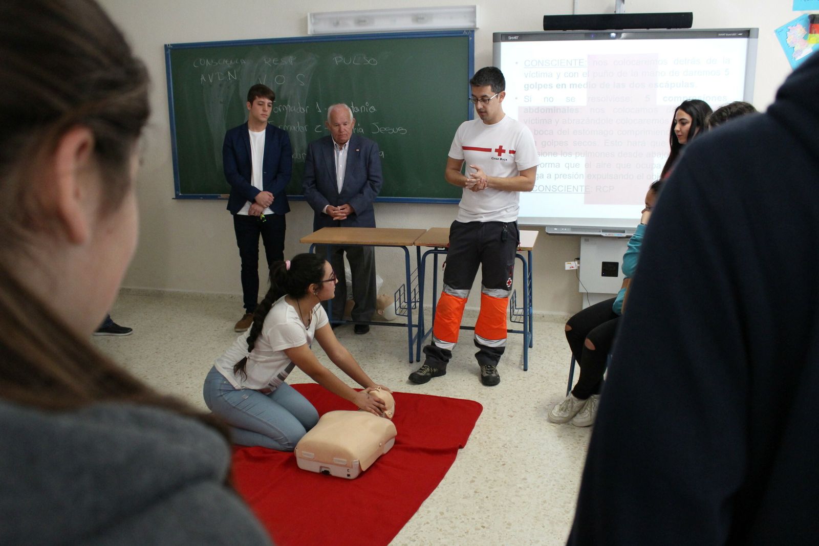Una clase de estos talleres en una pasada edición de la iniciativa.