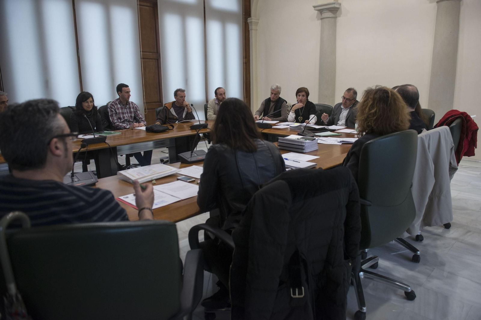La reunión tuvo lugar en la Delegación de Gobierno de la Junta de Andalucía.