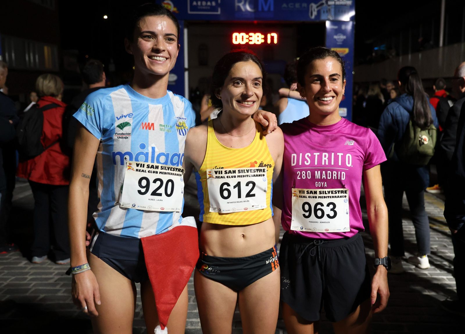 Las fotos de la San Silvestre del Real Club Mediterráneo en Málaga