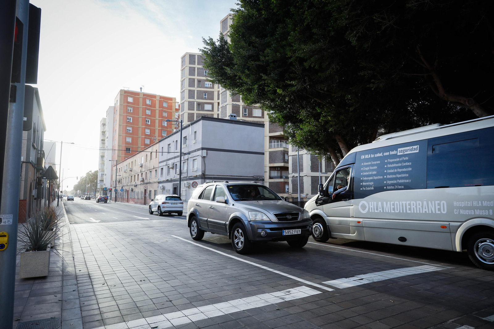Imágenes de las calles en obras