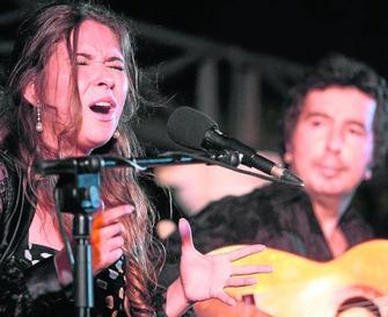 Rocío Márquez, durante una de sus actuaciones.