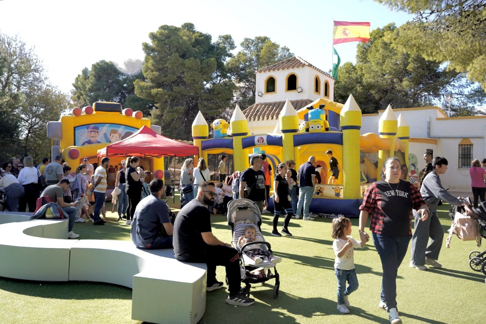 El Parque Loquilandia ha vivido hoy un día especial para los más pequeños.