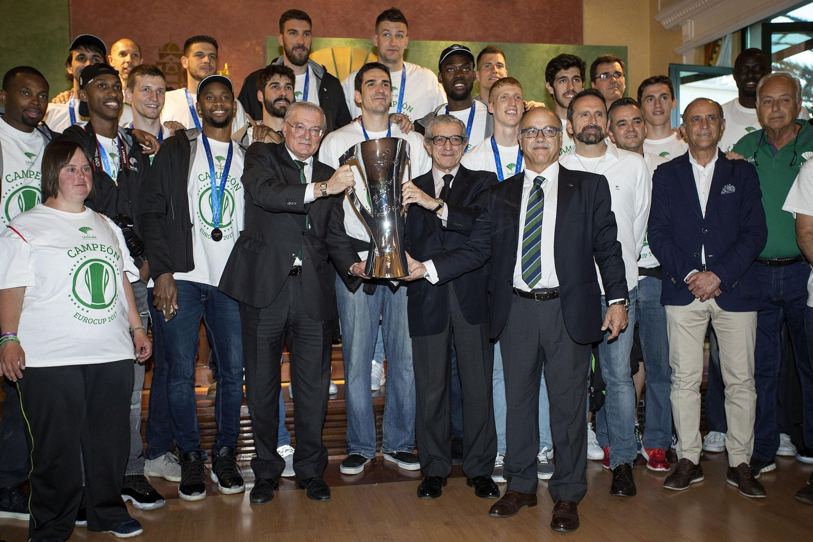 La era de Eduardo García como presidente del Unicaja, en fotos