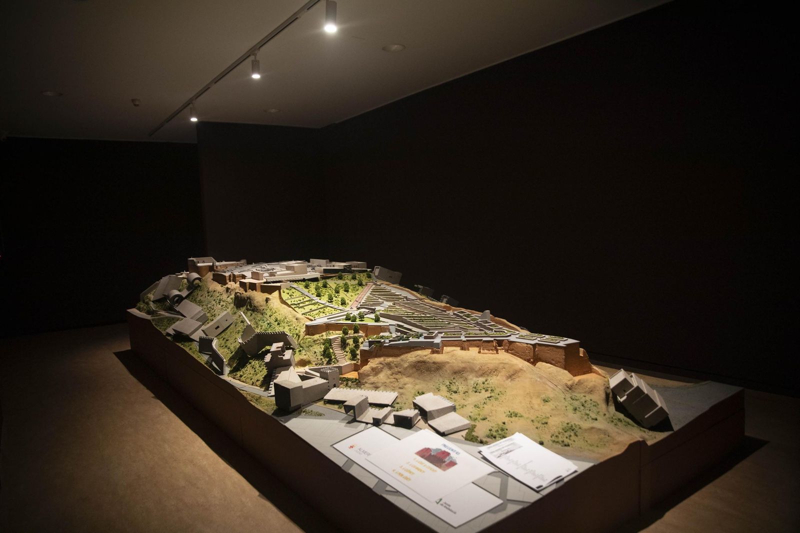 Presentación de la maqueta de la Alcazaba de Almería, en imágenes