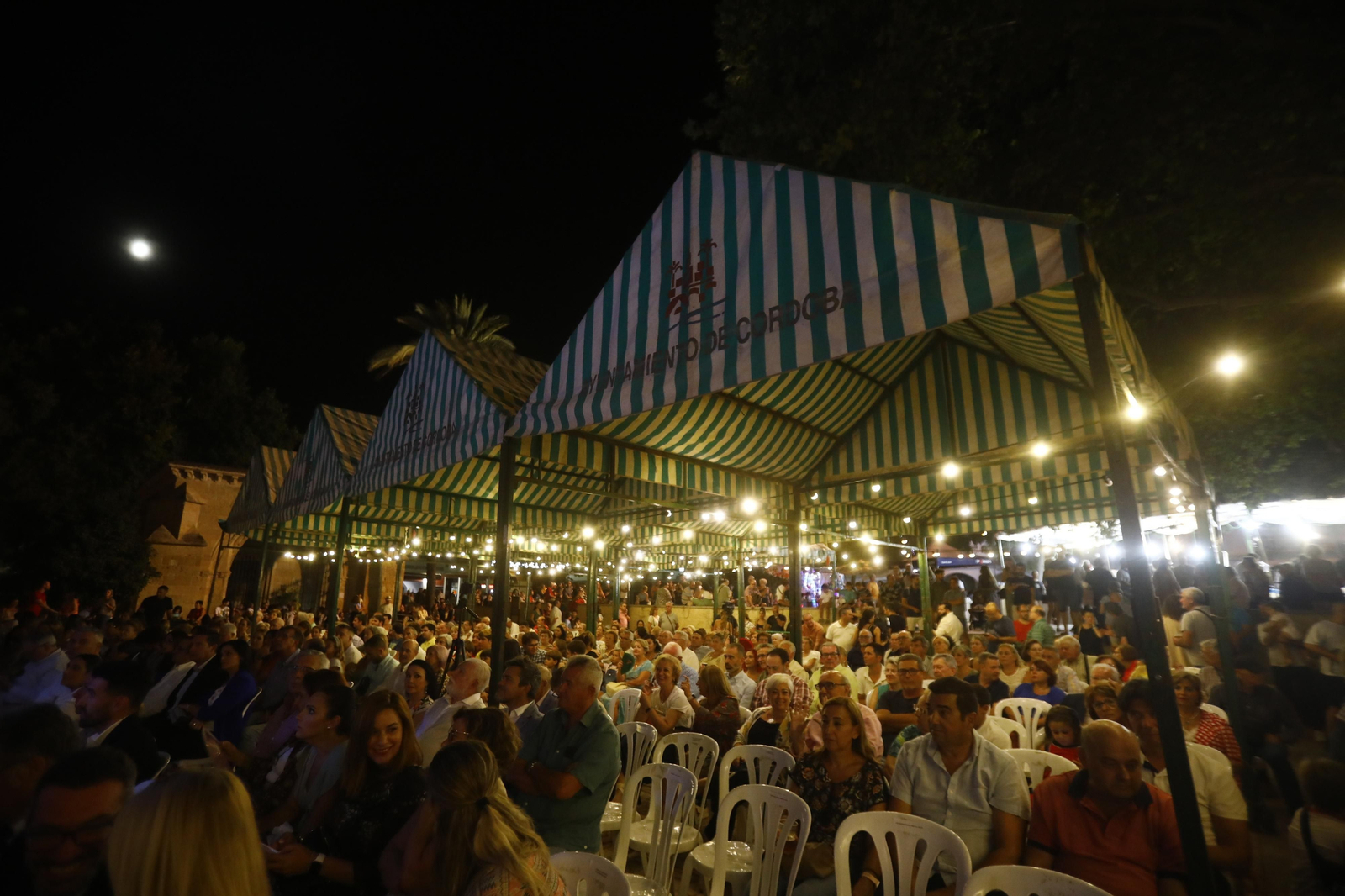Juan Rafael Fuentes pregona la Velá de la Fuensanta, en imágenes