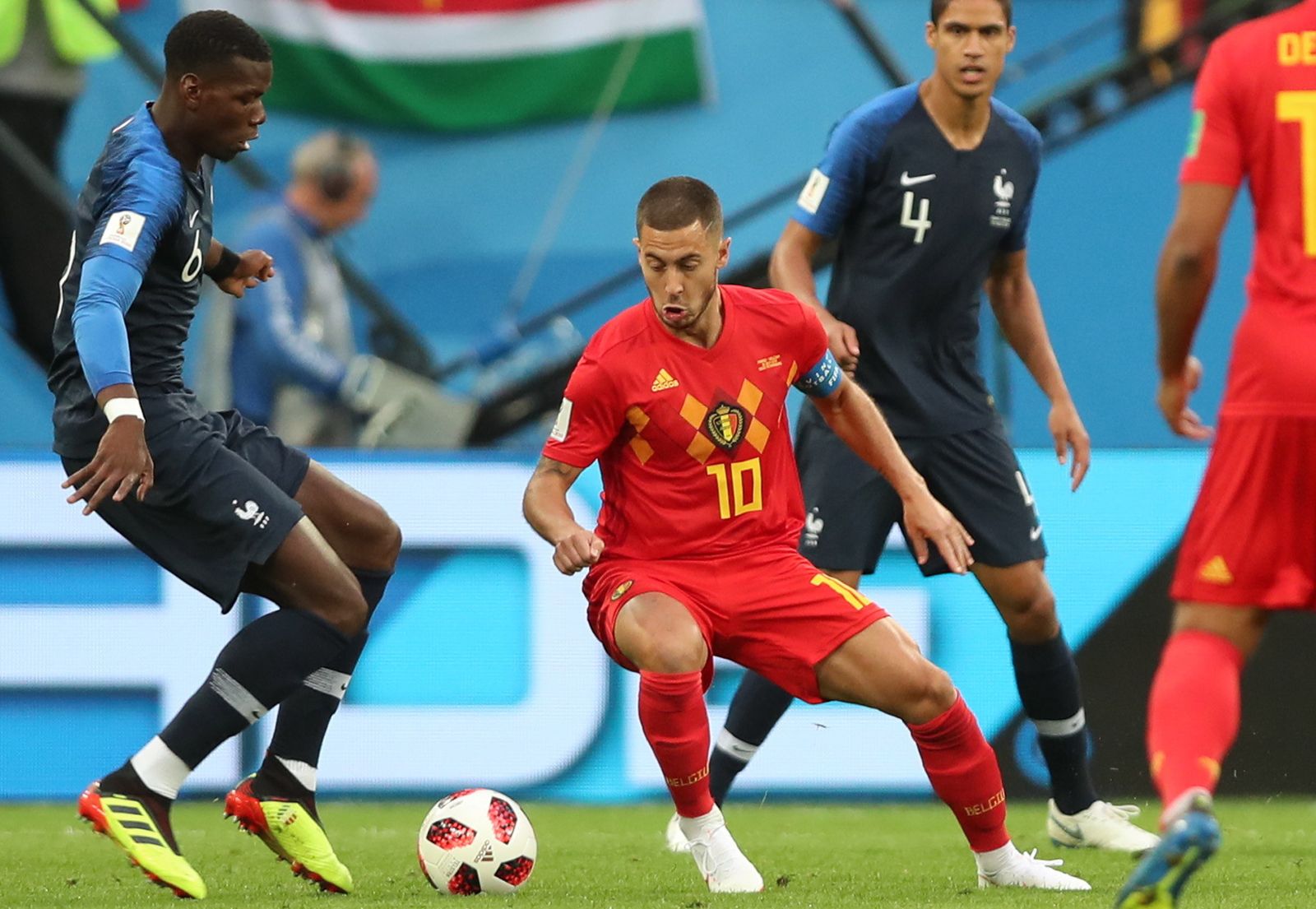 Las imágenes del Francia-Bélgica