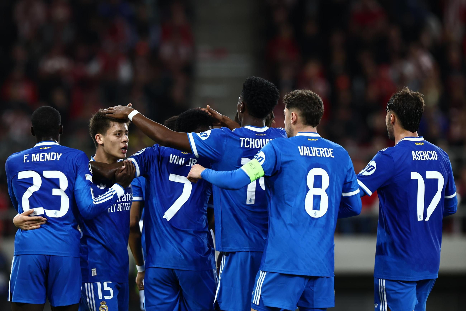 Las imágenes del Olympiacos-Real Madrid