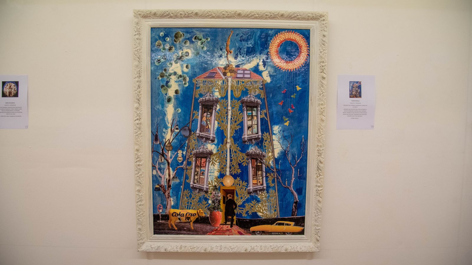 La inauguración de la exposición 'Arquitectura imposible' de Marga Guinea en Alcultura, en imágenes