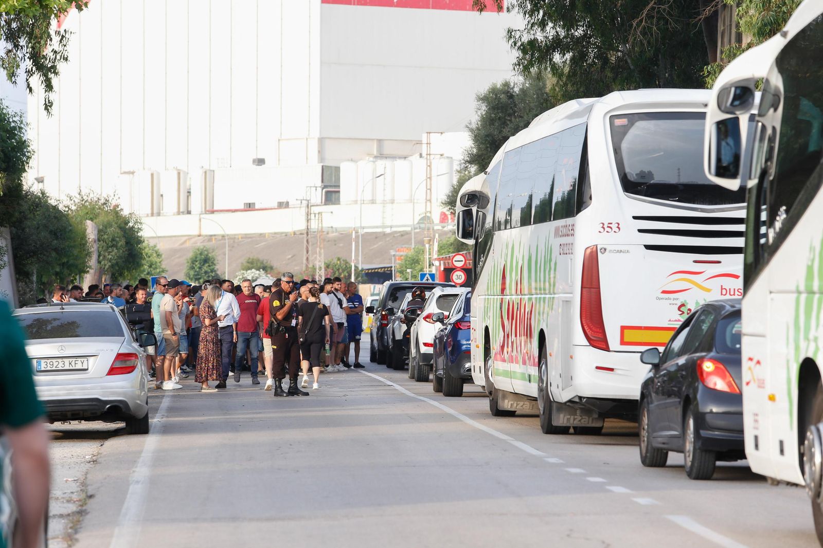 Fotos del segundo día de la huelga del metal en el Campo de Gibraltar