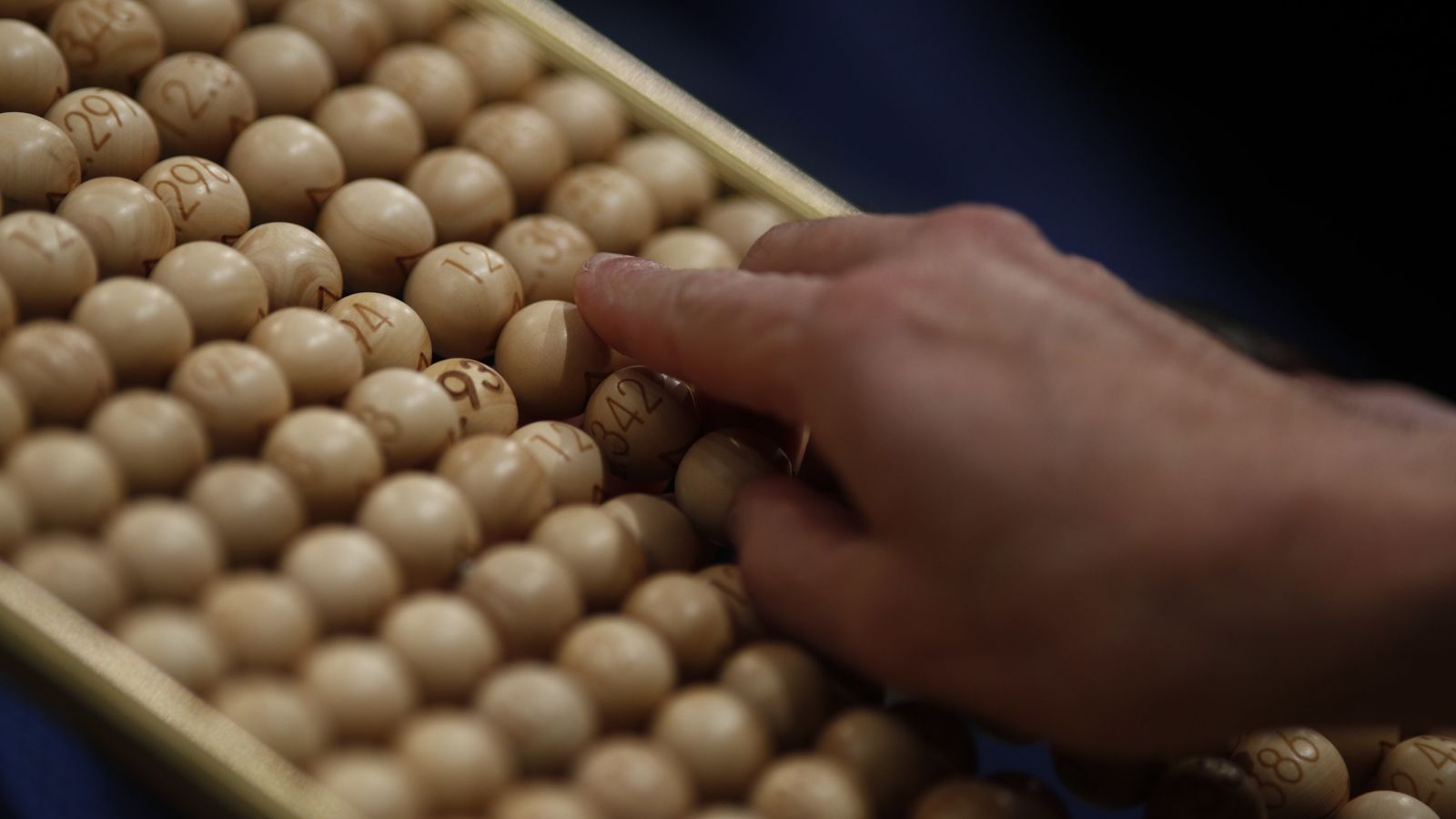 Bolas del Sorteo de Lotería de Navidad