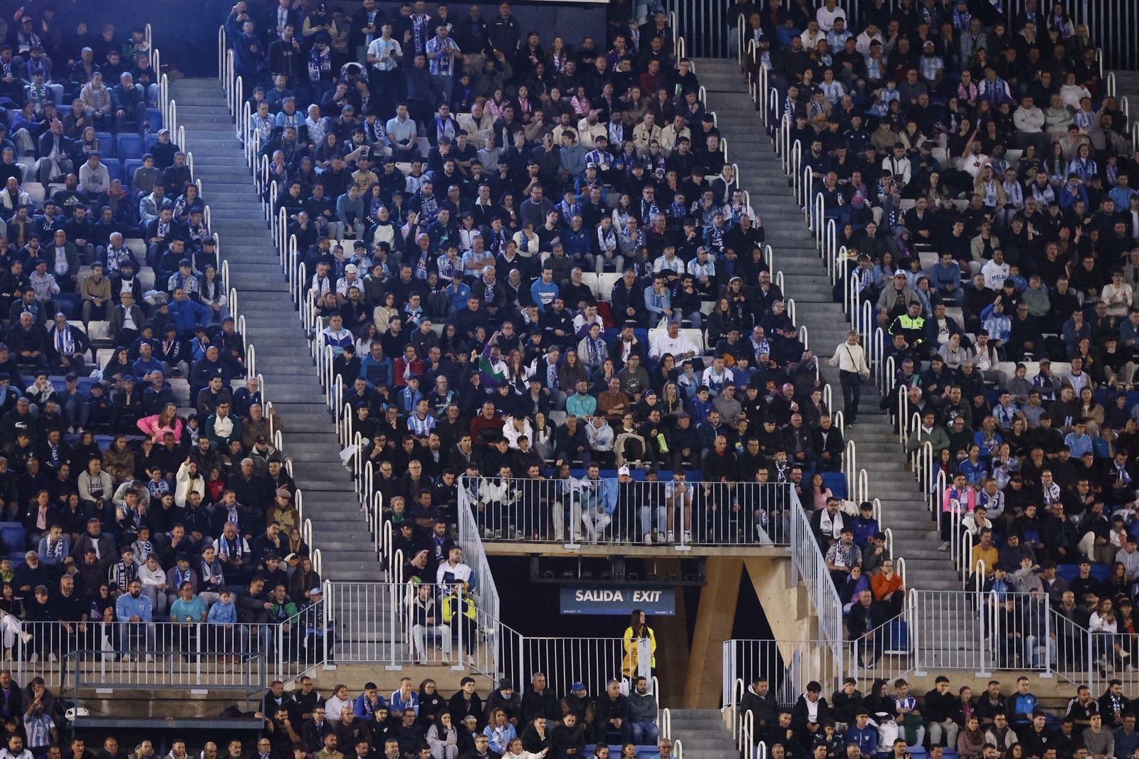 Búscate en las gradas en el Málaga CF-Valladolid en La Rosaleda