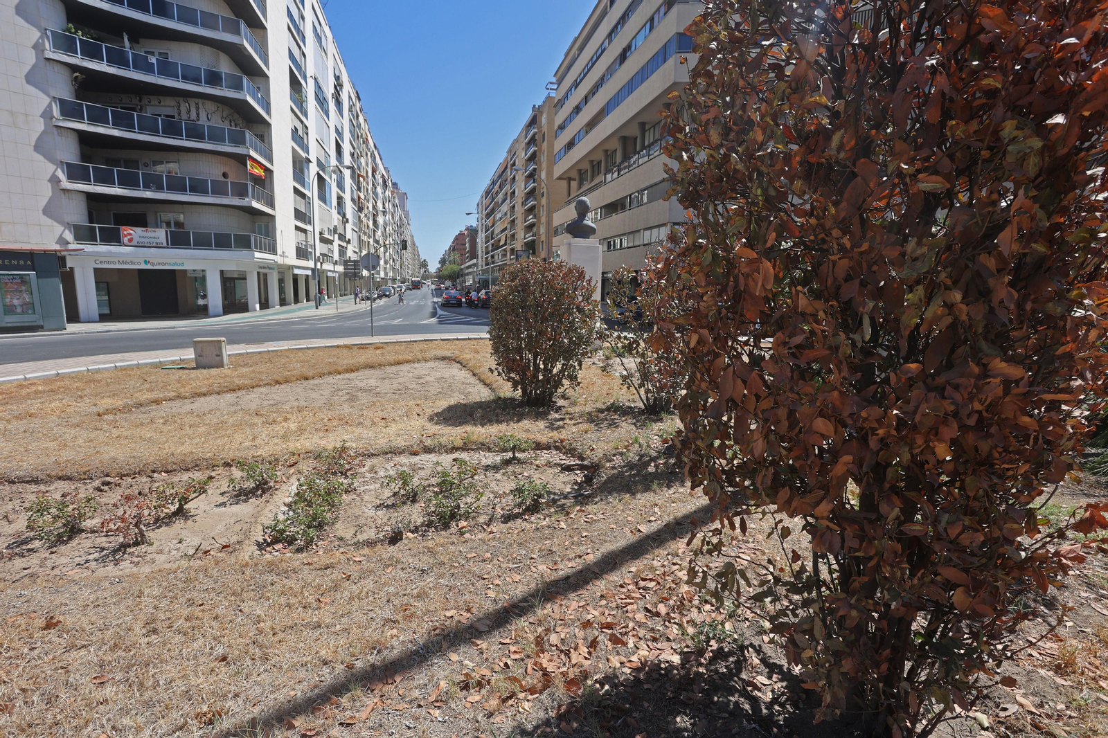 El barrio de Los Remedios, se seca