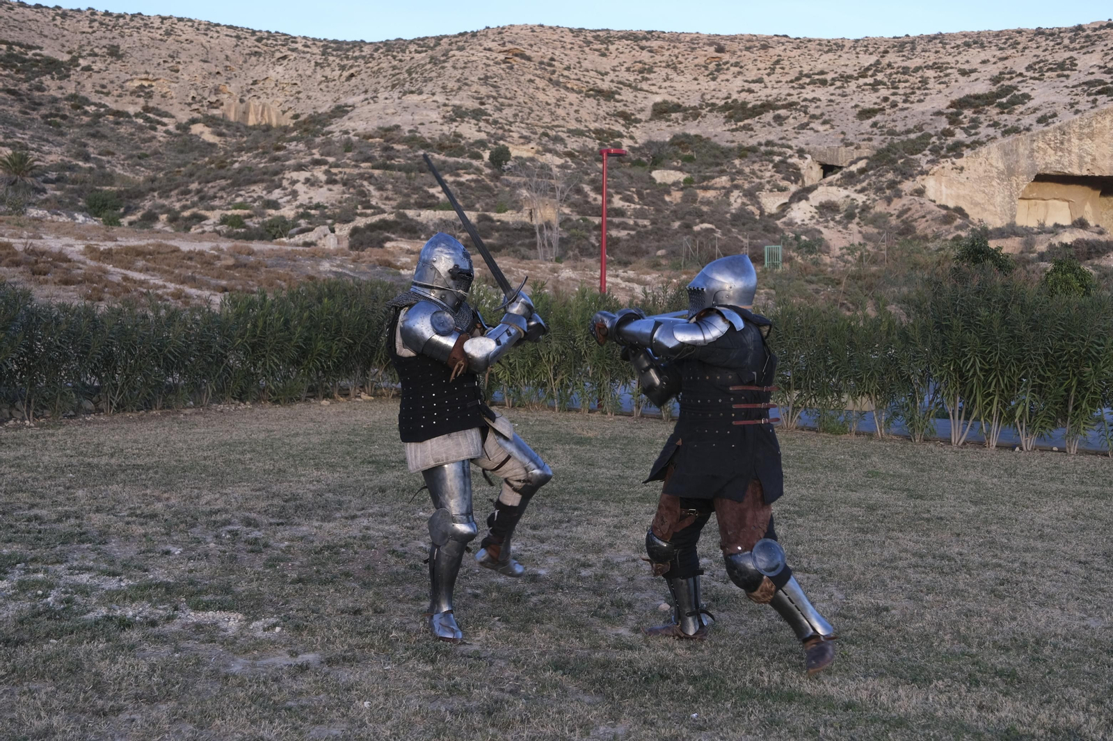 Fotogalería de los combates medievales en Almería