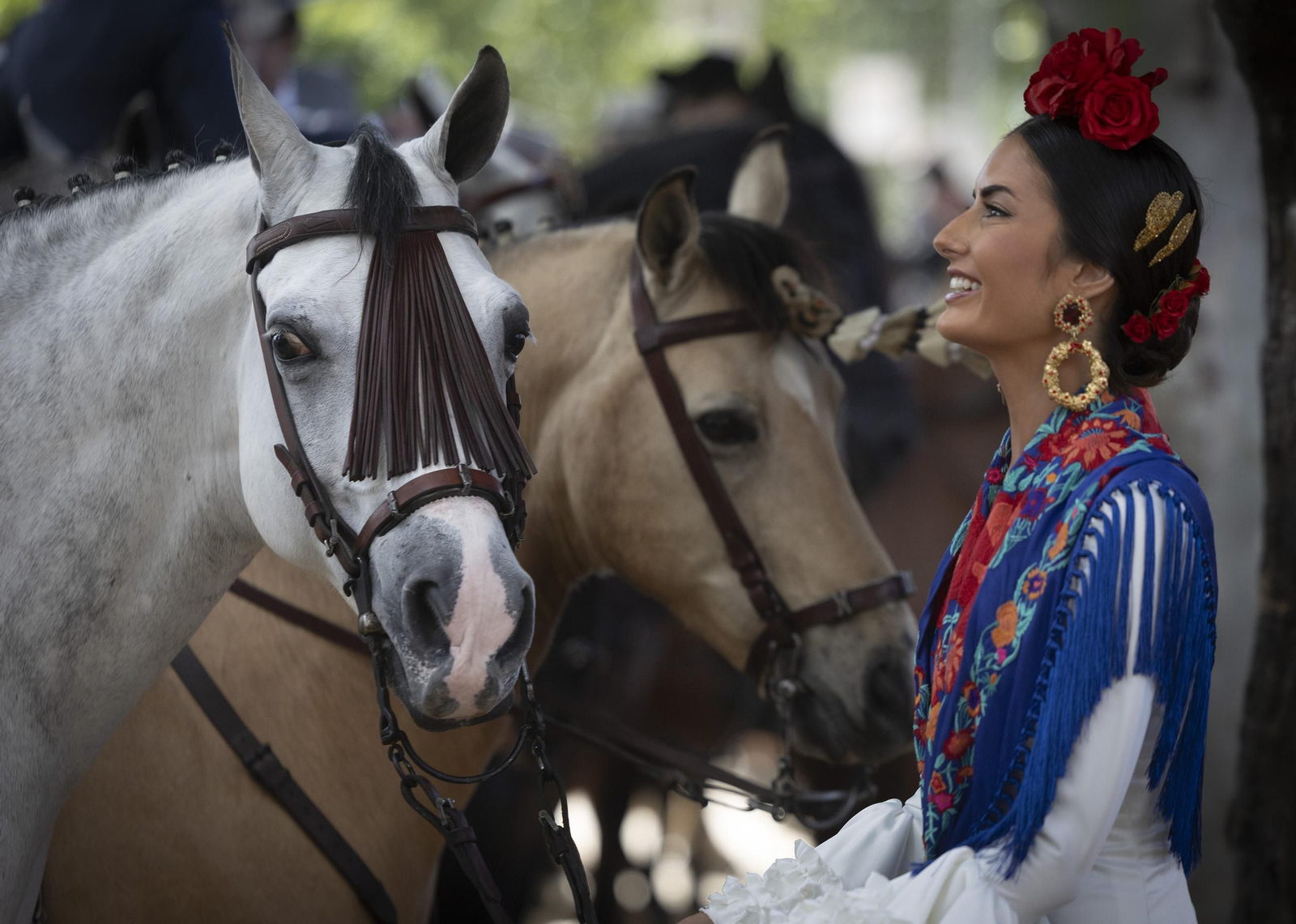 Las fotos del ambiente en el miercoles de Feria en Sevilla 2025
