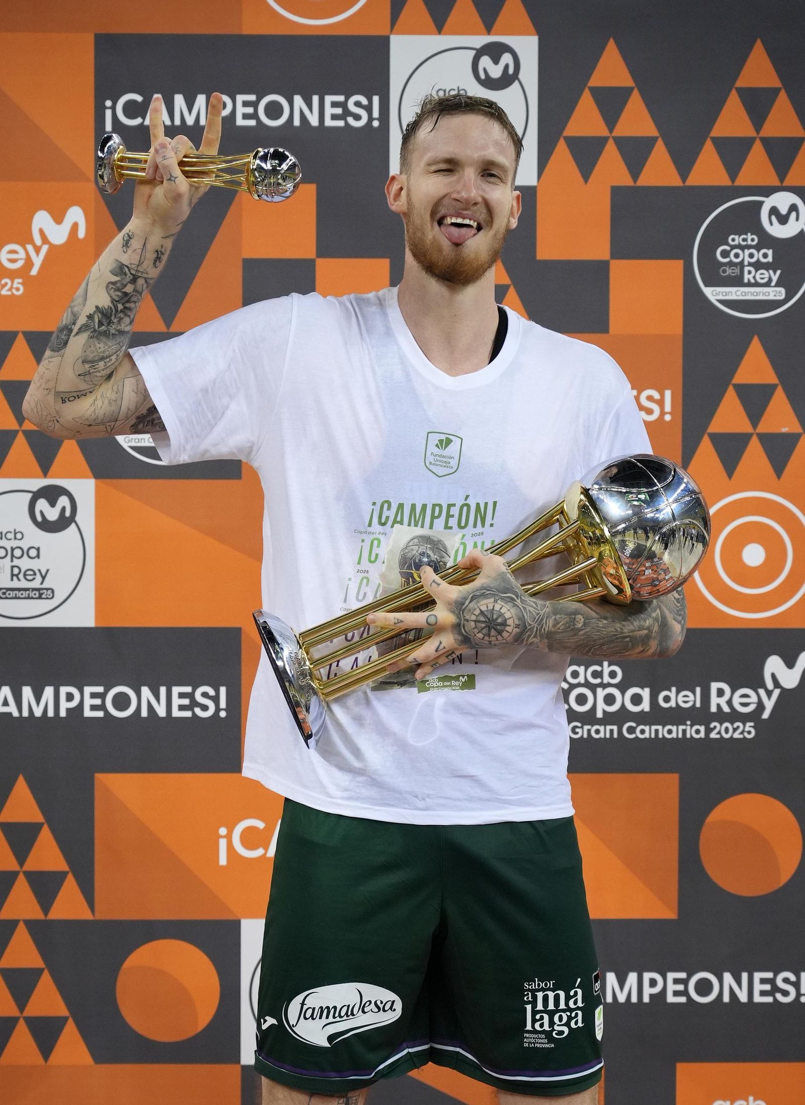La sesión de fotos oficial del Unicaja campeón