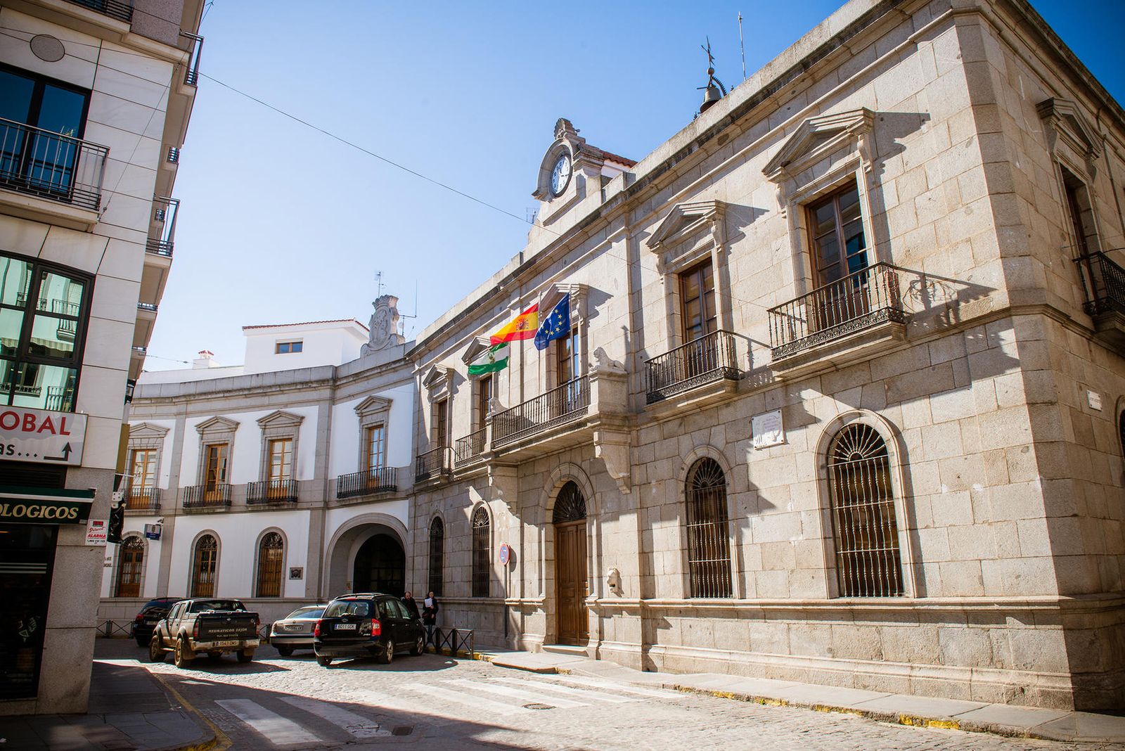 Fachada del Ayuntamiento de Pozoblanco.