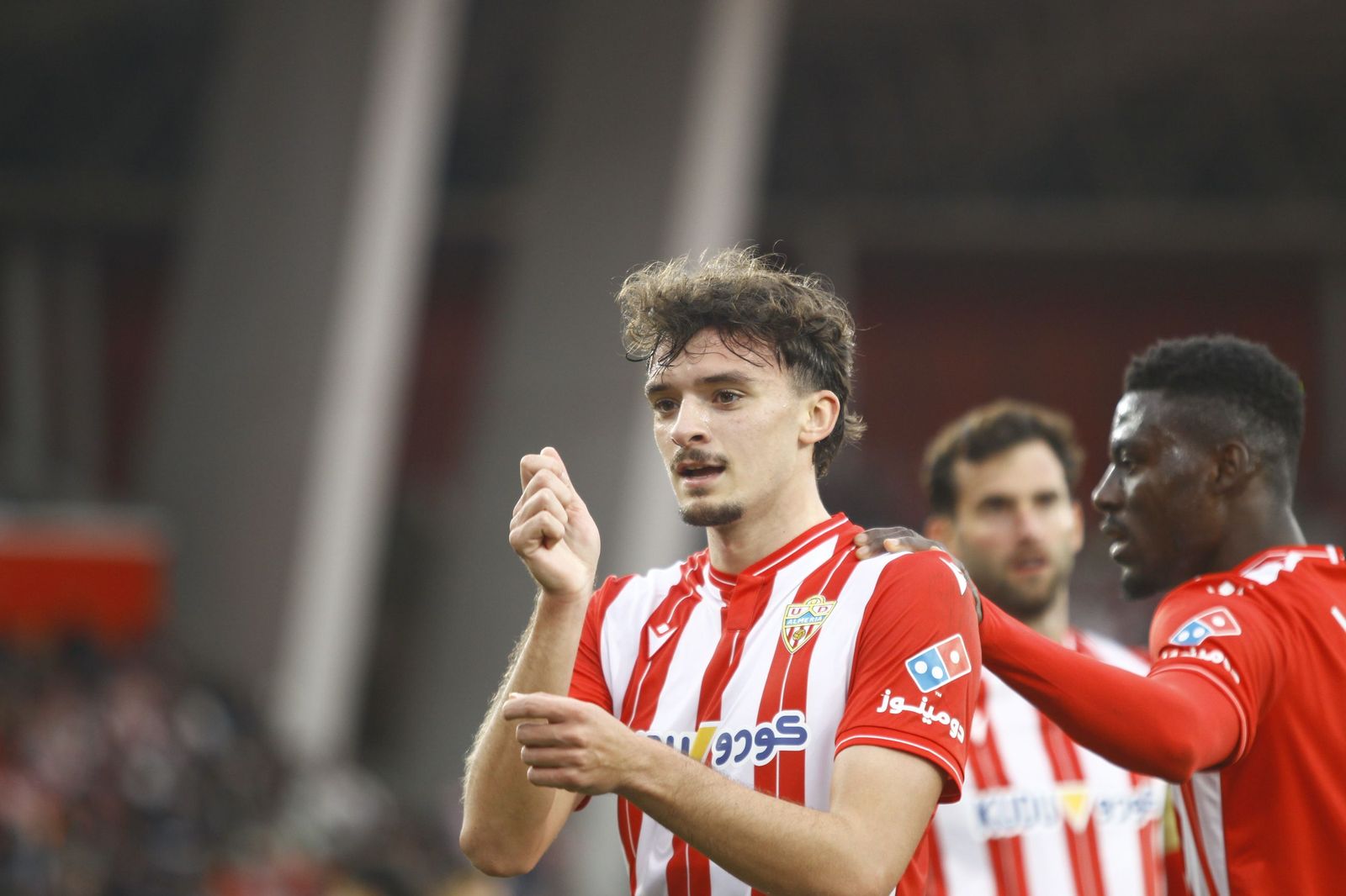 Las fotos del partido U.D. Almería-Granada C.F.