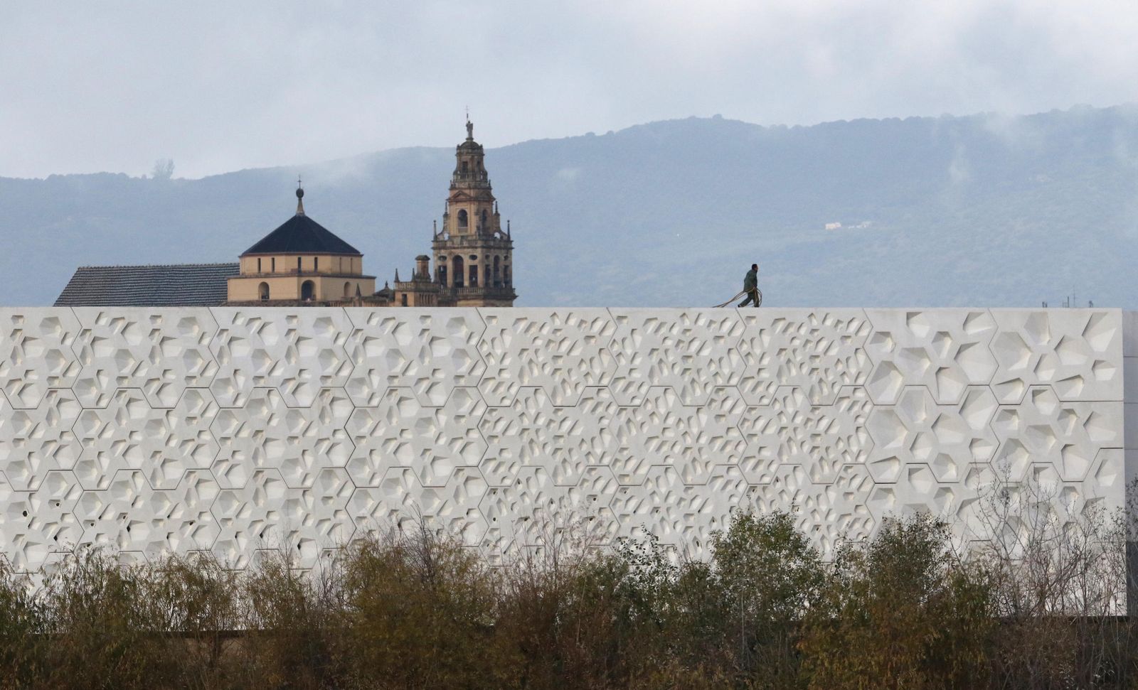 Exterior del C3A, en una imagen del pasado viernes.