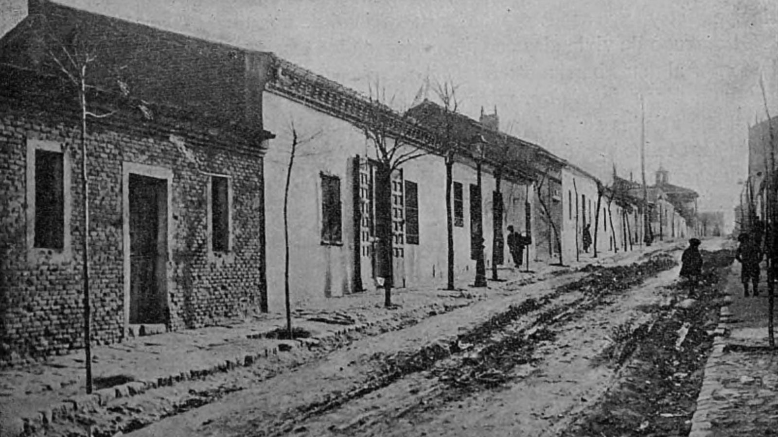 El Barrio de Prosperidad hacia 1900.