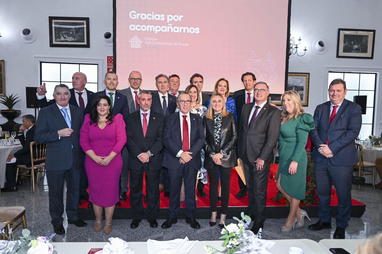 Un momento del acto.