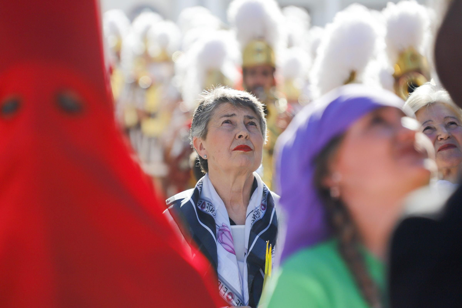 La procesión de la Borriquita en Villanueva de Córdoba, en imágenes