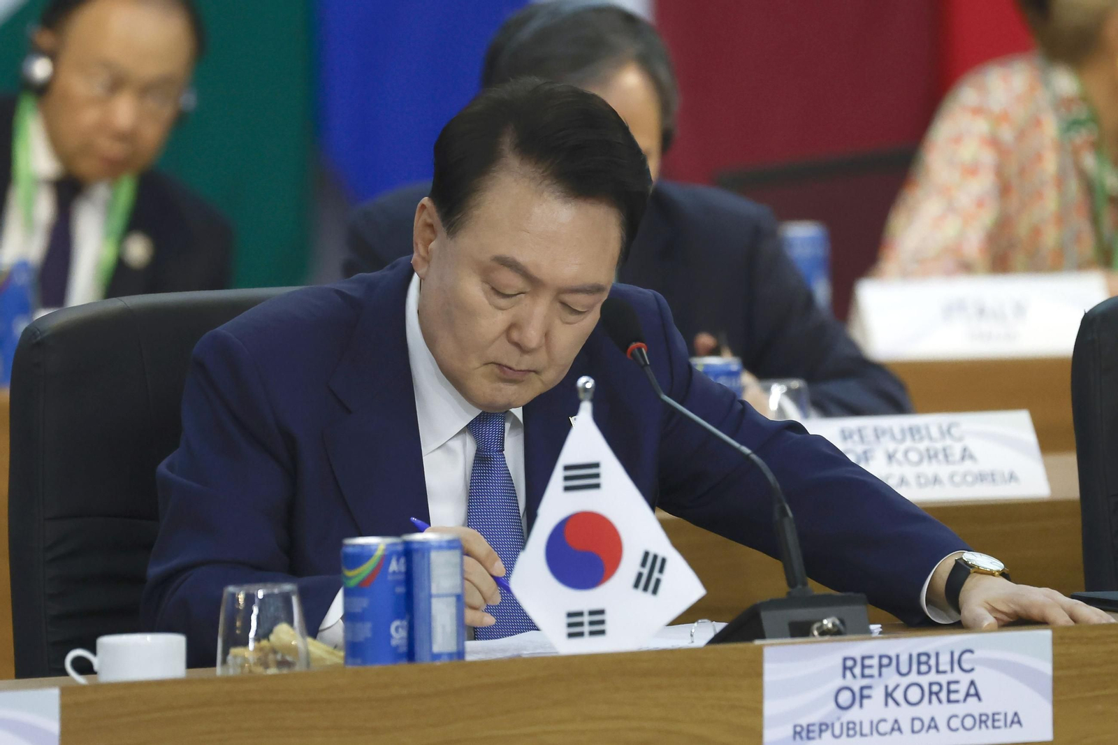 El presidente surcoreano, Yoon Suk-yeol El presidente surcoreano, Yoon Suk-yeol