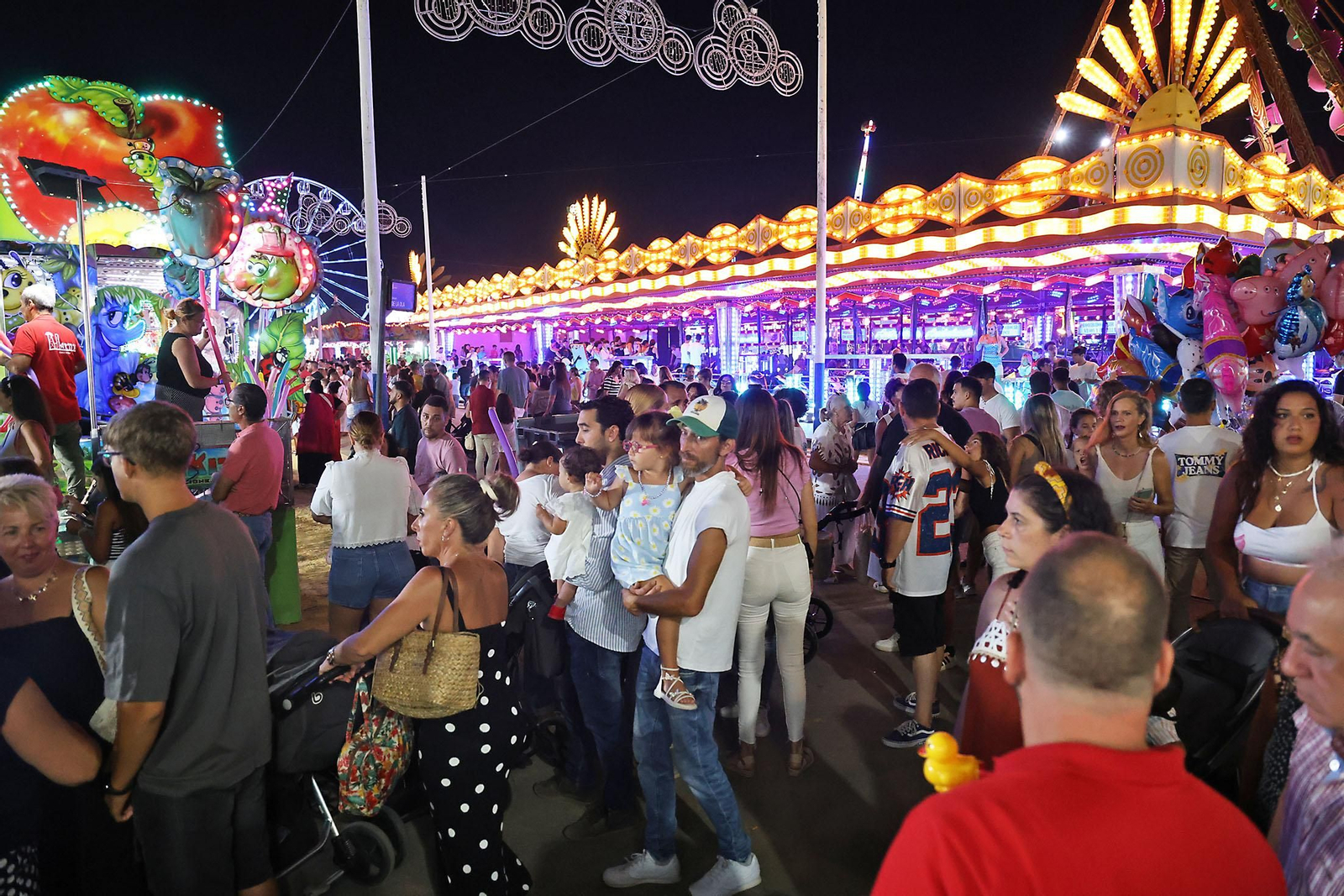 Colombinas 2025: Imágenes del ambiente en las Fiestas Colombinas con el Día del Niño