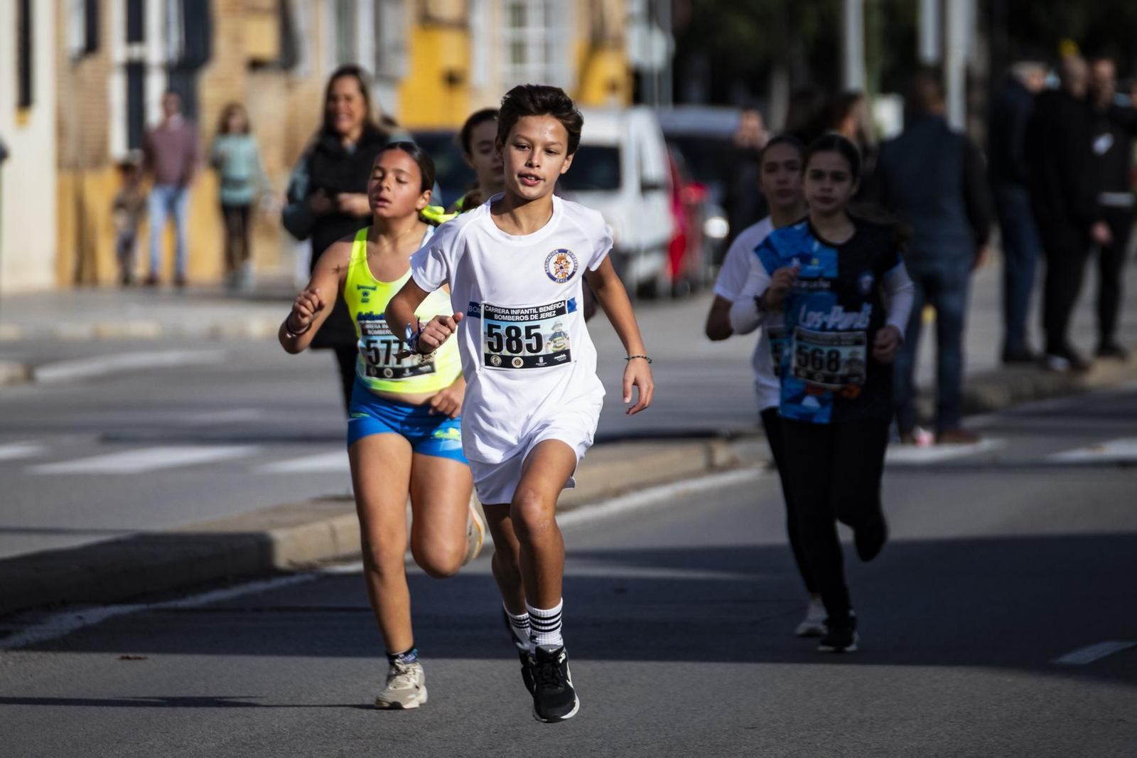 Imágenes de la V Carrera Infantil Bomberos de Jerez