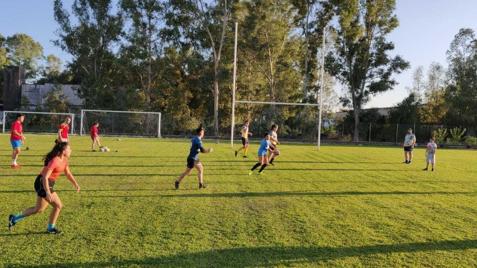 Entrenamiento del Club de Rugby Amateur de Córdoba