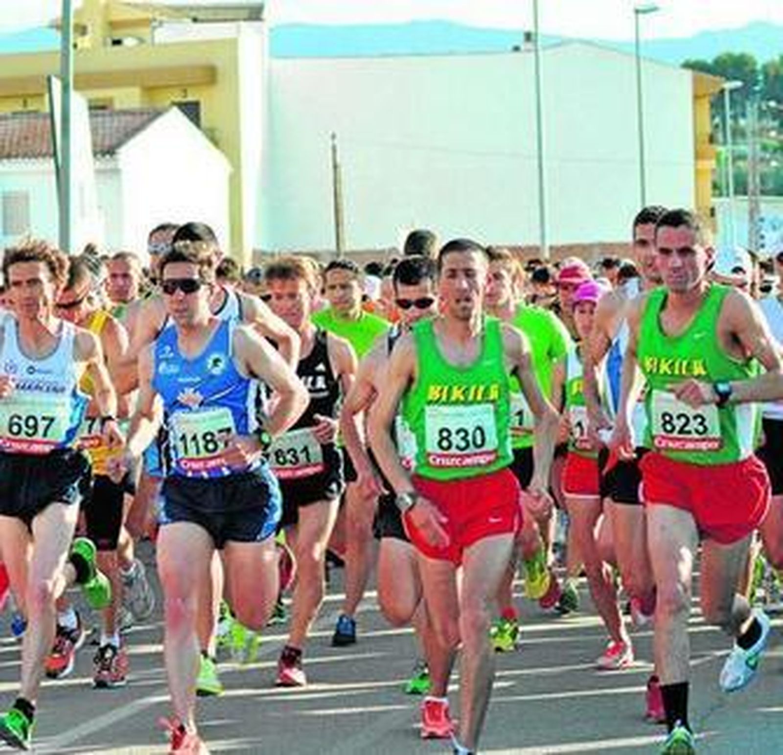 Momento de la prueba celebrada el pasado año en Huétor Tájar.