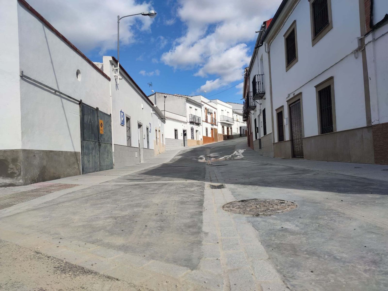 Una calle de Pedro Abad.