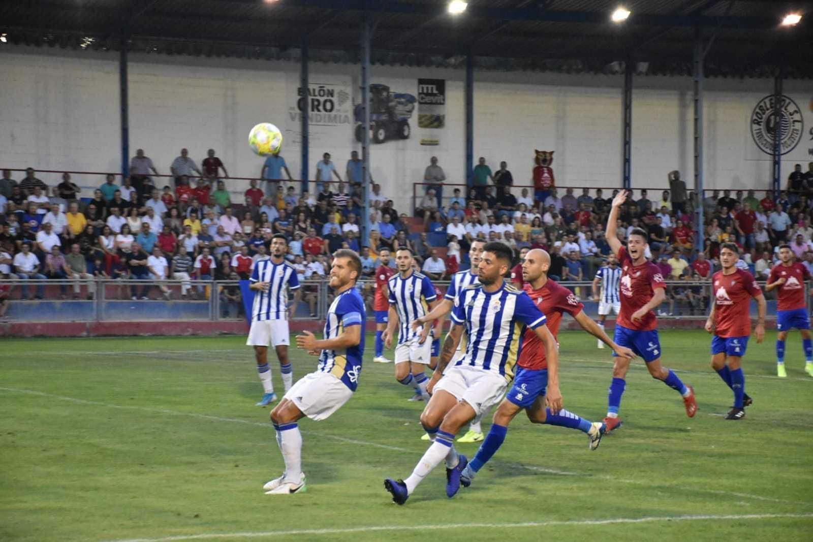 Diego Jiménez y Morcillo, durante un lance del encuentro disputado en tierras manchegas.