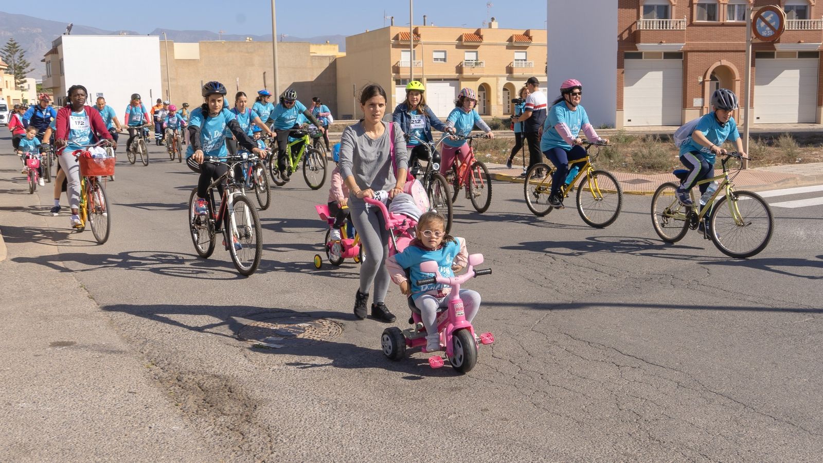 La edad o el tipo de bici no son impedimentos para participar.