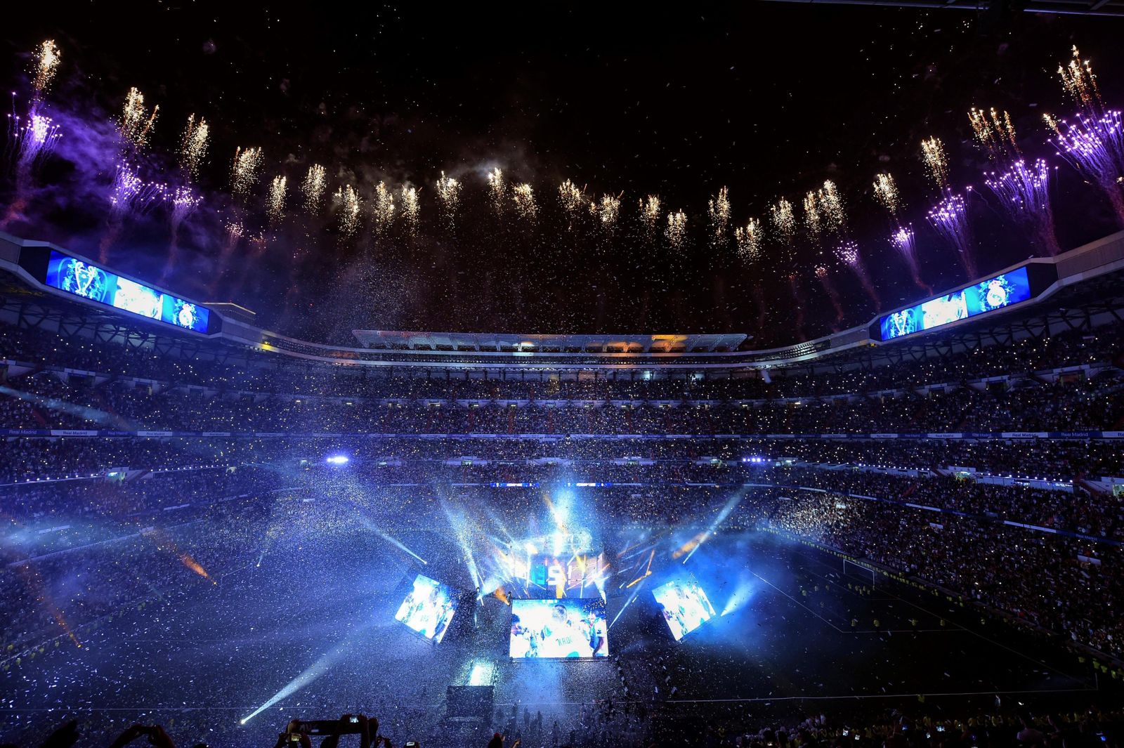 El Real Madrid celebra su decimotercera Champions