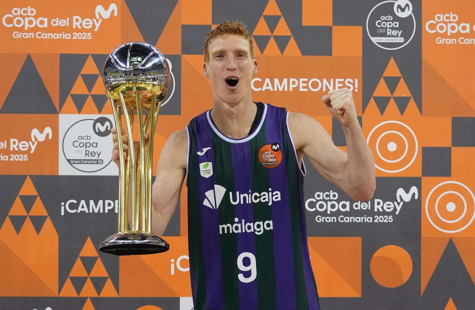 La sesión de fotos oficial del Unicaja campeón