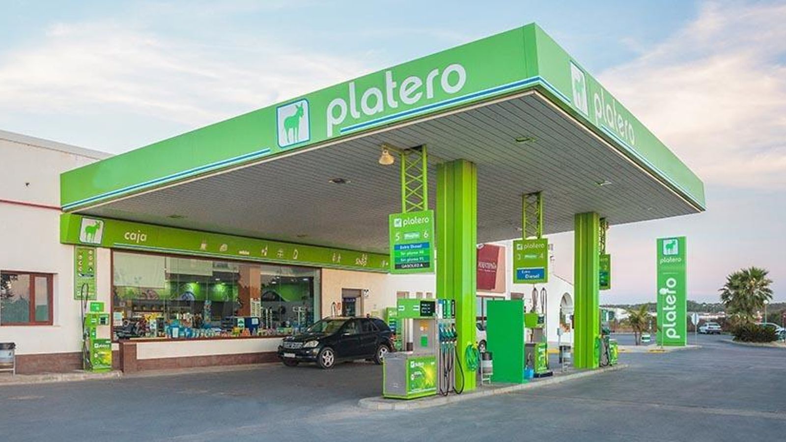 Gasolinera Platero en Moguer