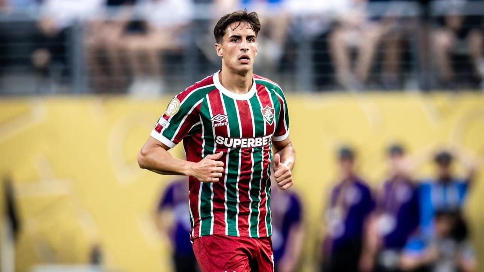 Facundo Bernal, en un partido con Fluminense