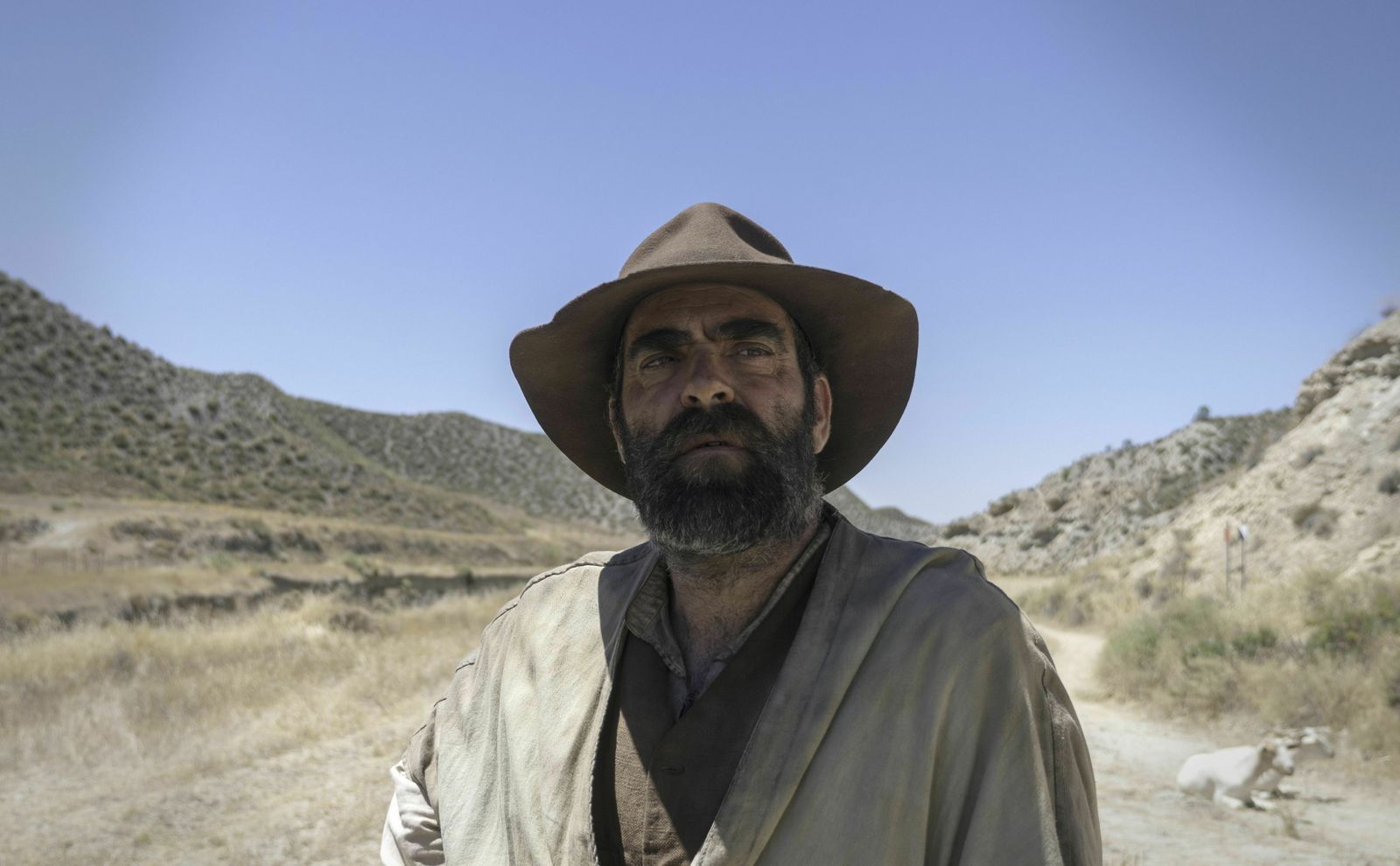 Luis Tosar en una imagen de 'Intemperie', de Benito Zambrano.