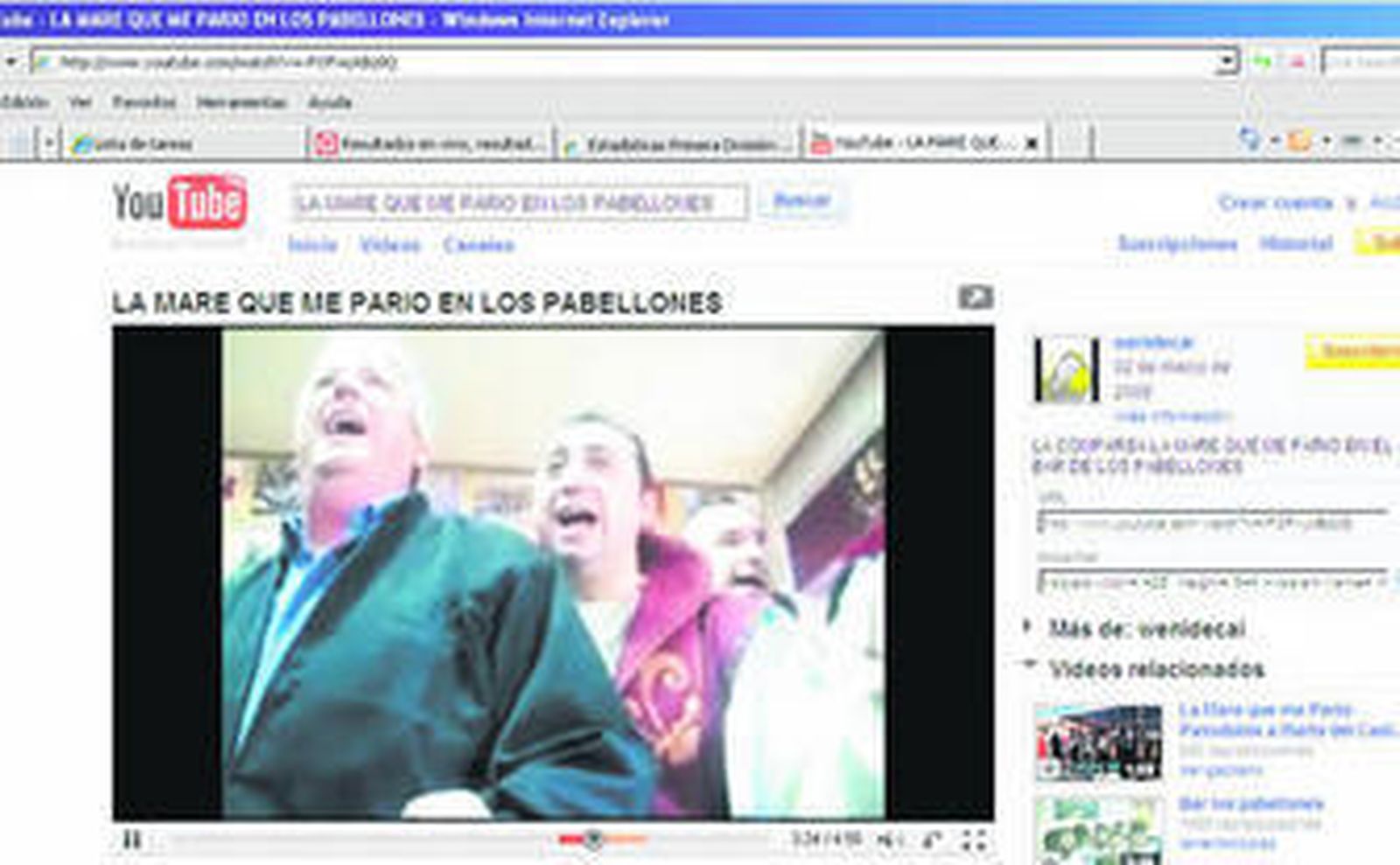 Baño de 'martinismo' en el bar Los Pabellones