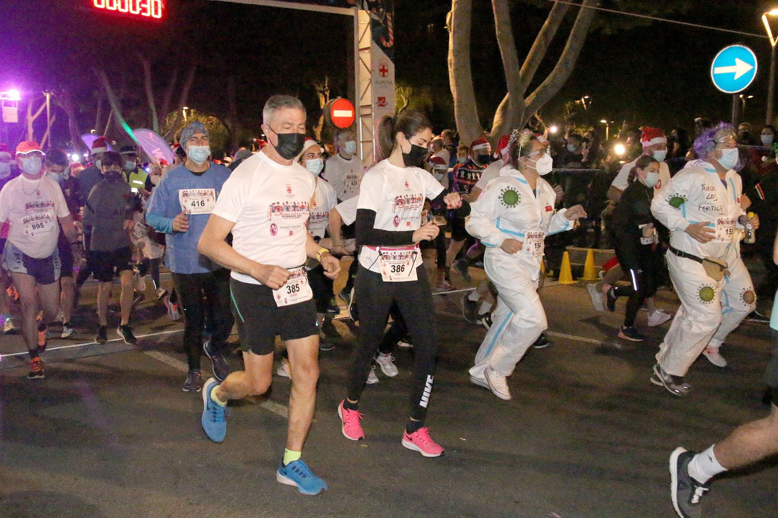 Las imágenes de la San Silvestre 'Ciudad de Almería' 2021