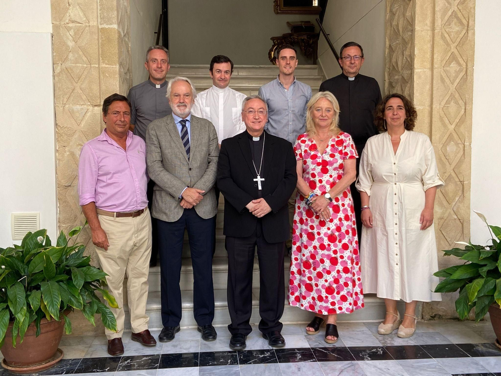 Reunión de la Junta y el Ayuntamiento con el Obispado de Asidonia-Jerez.