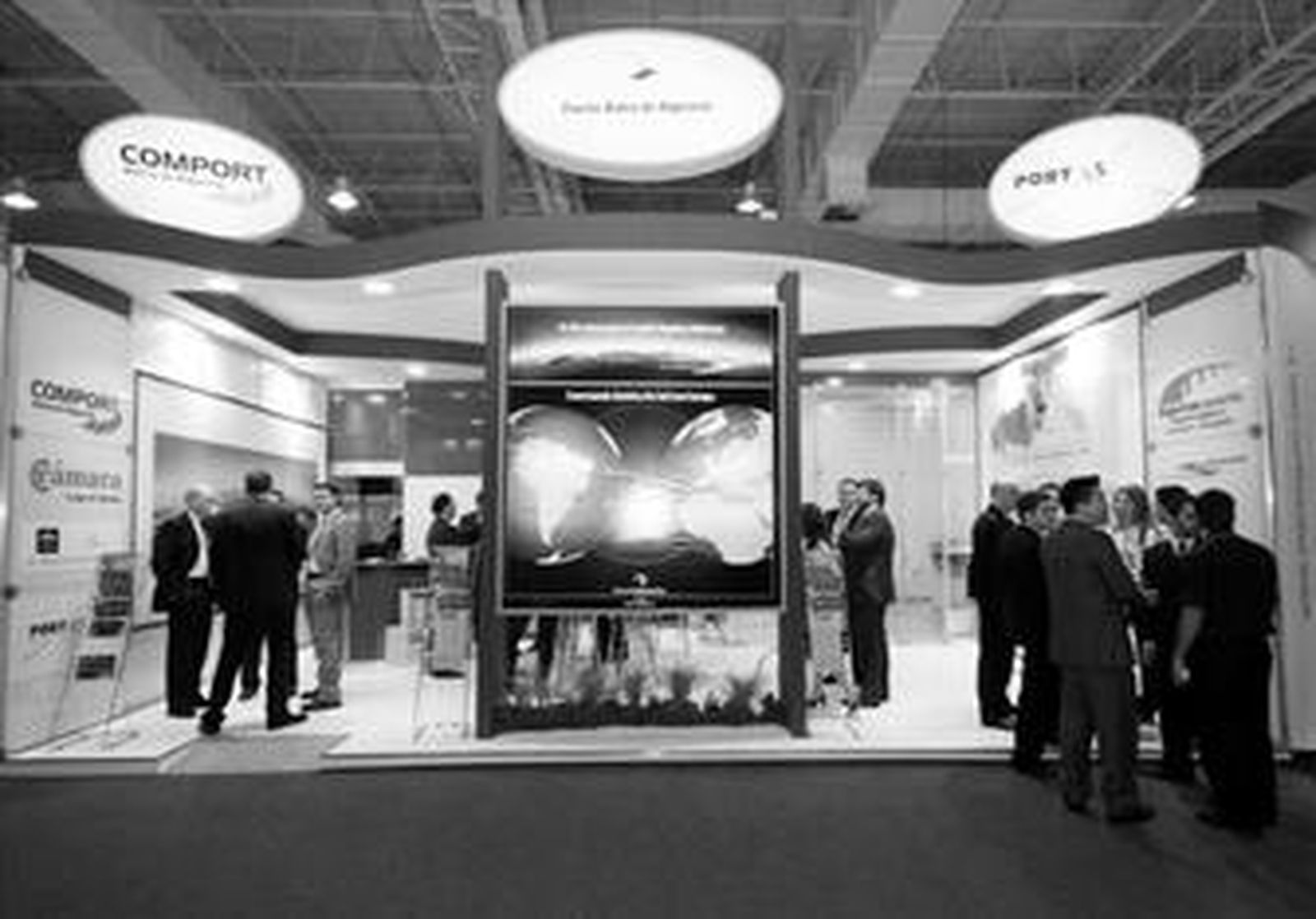 Imagen de la pasada edición de Intermodal, con el 'stand' algecireño.