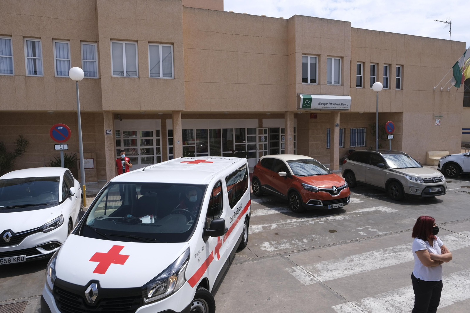 Fotogalería nuevo uso albergue Inturjoven, centro de confinamiento  COVID-19.