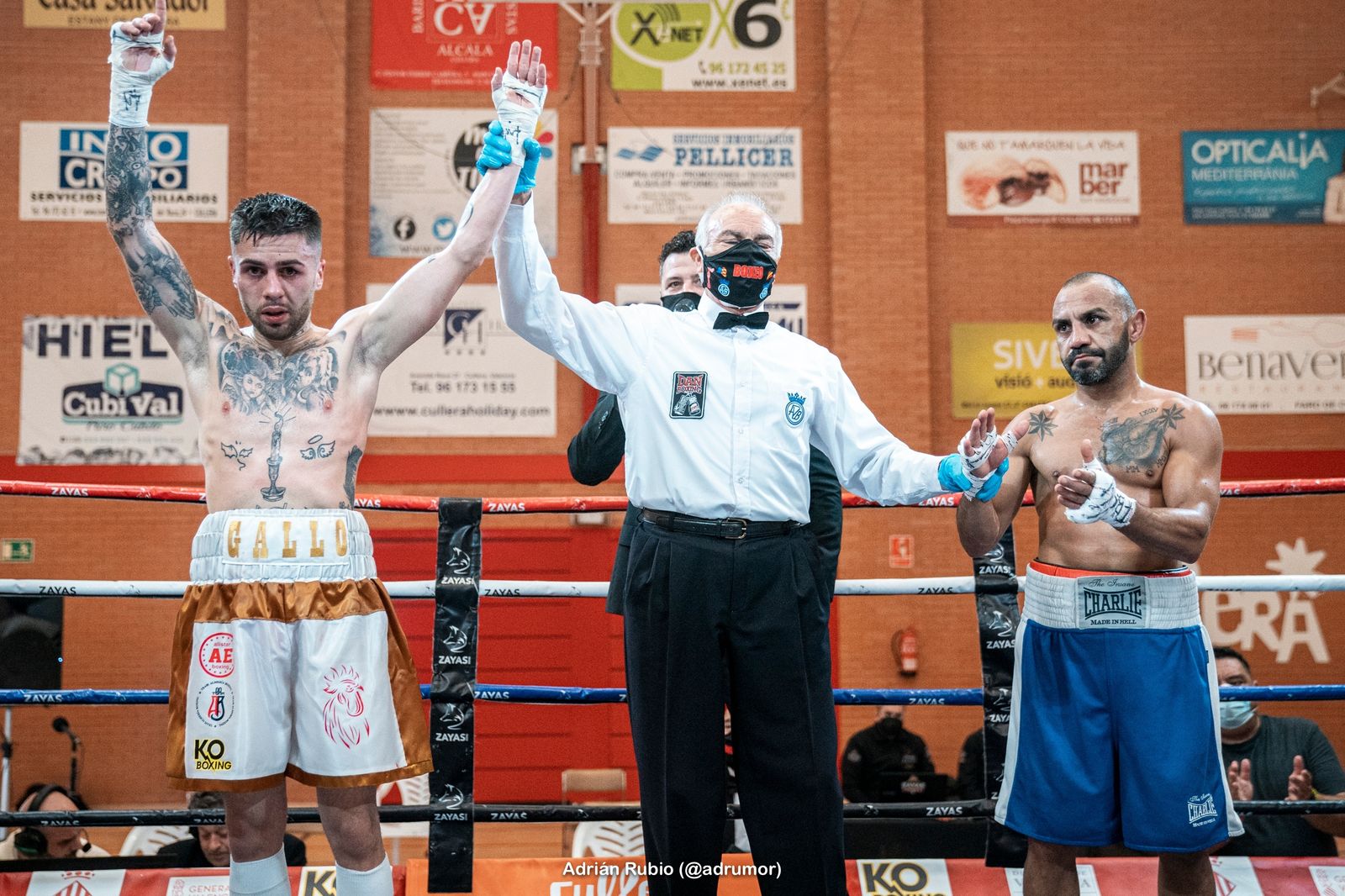 Decisión de los árbitros.