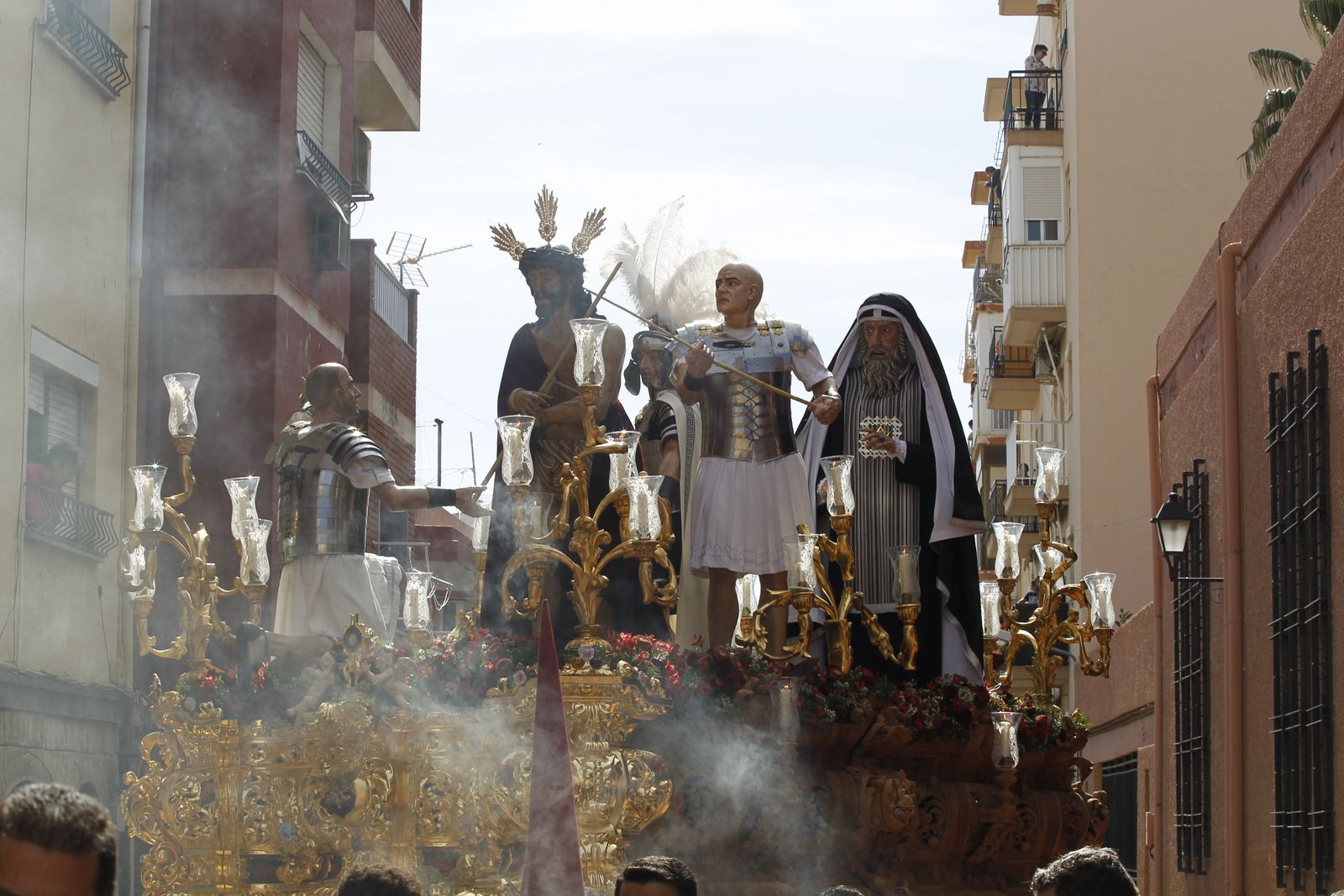 Imágenes de la Procesión de Coronación. Barrio de Los Molinos. Semana Santa Almería 2019