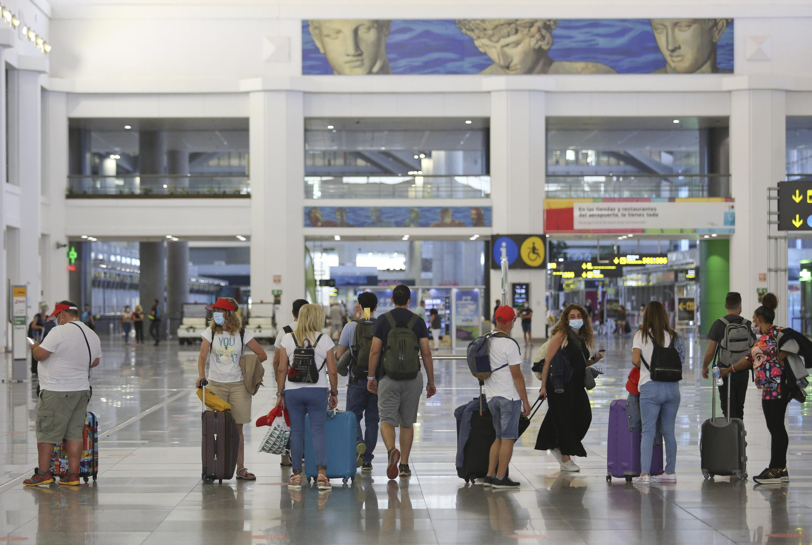 El 'estreno' de la T3 del aeropuerto de Málaga