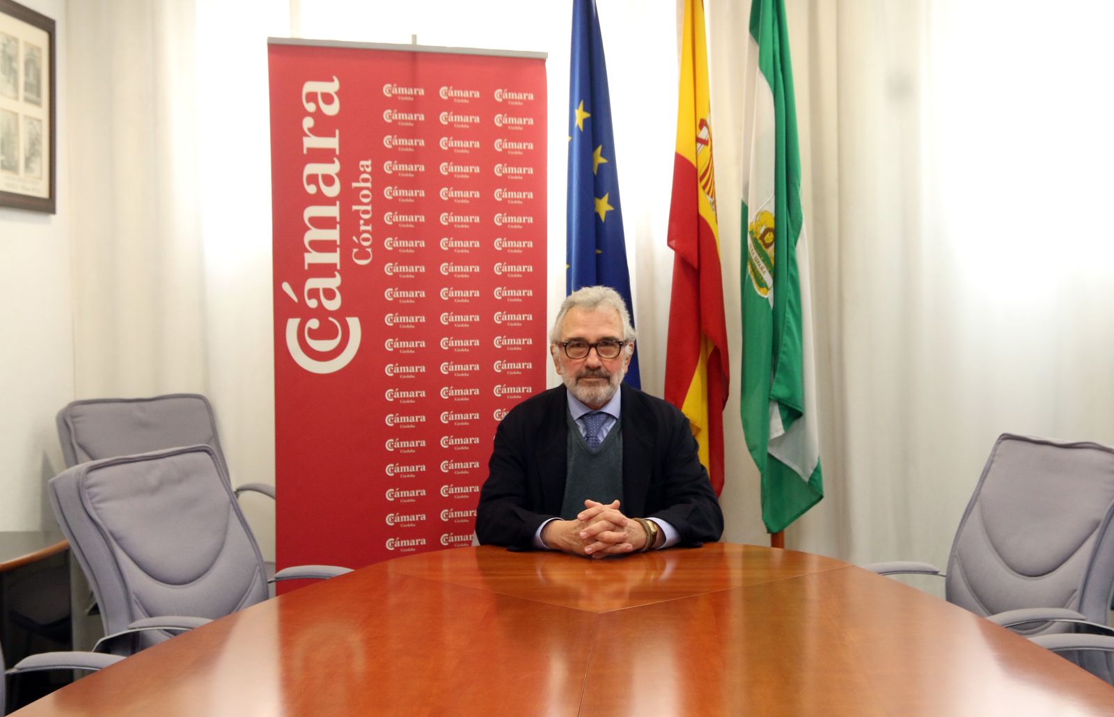 Ignacio Fernández de Mesa, presidente de la Cámara de Comercio.
